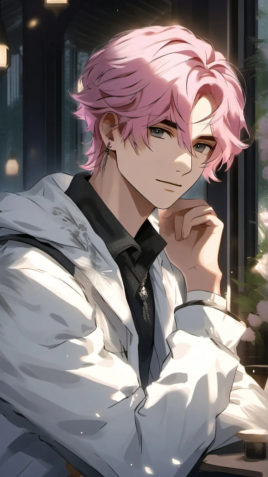 ai character: Valentine background