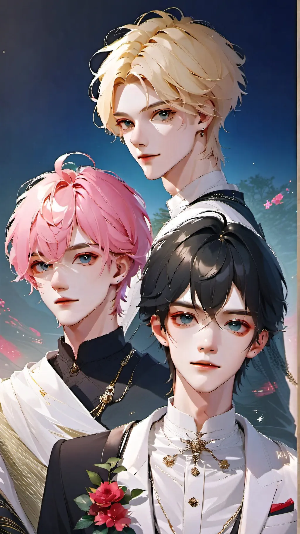 ai character: Drama mit Umzug background