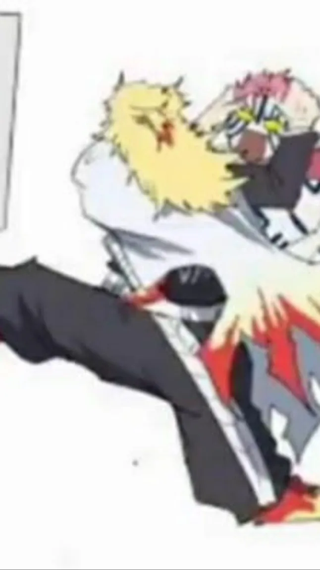 ai character: Rengoku background