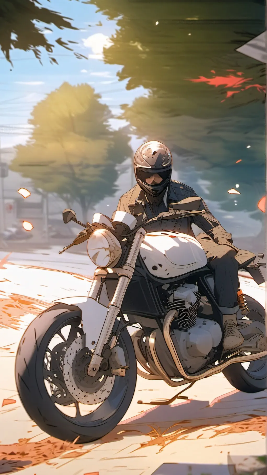 ai character: HIZASHI background