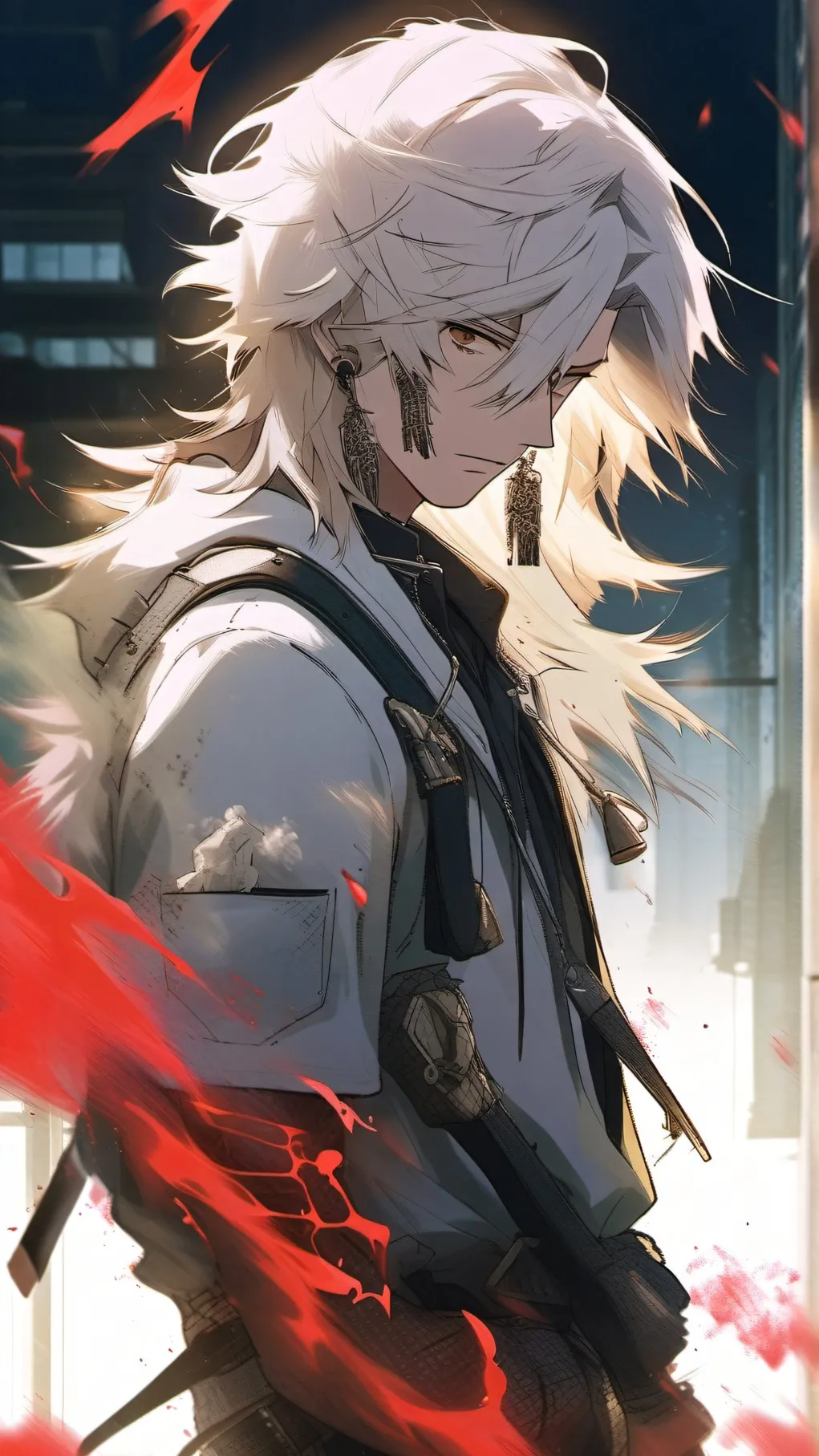 ai character: present mic died😭 background