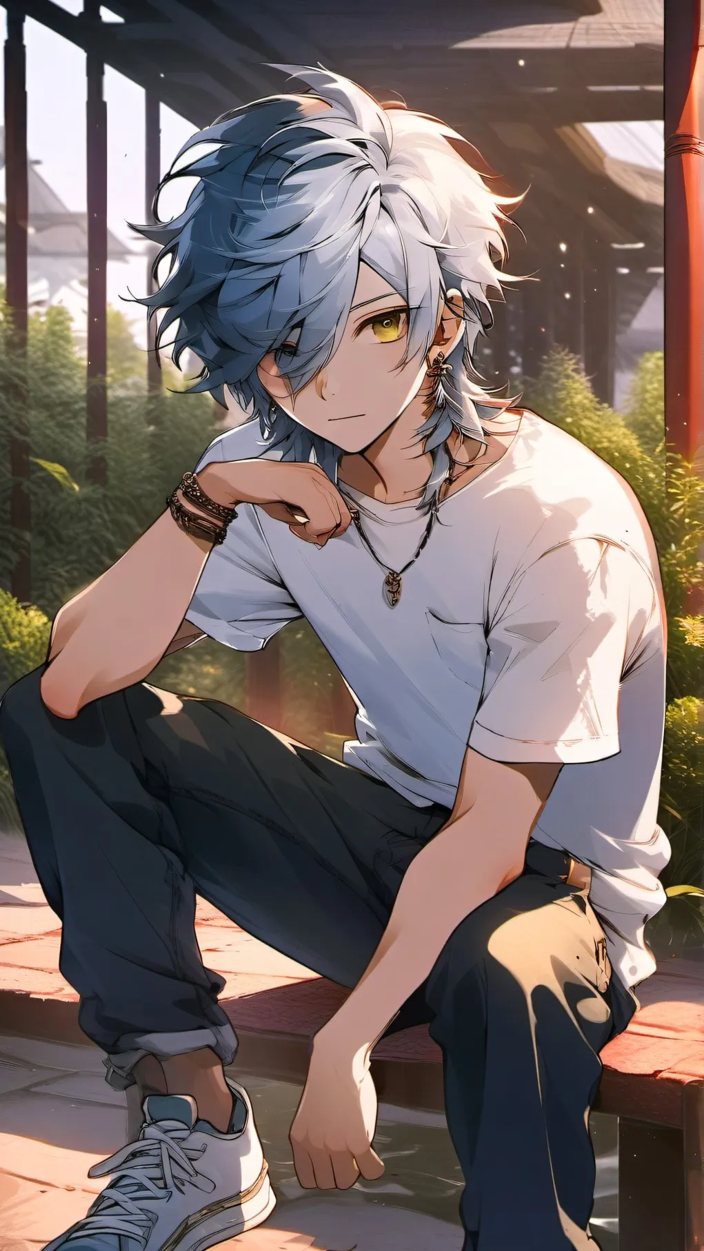 ai character: Reid background