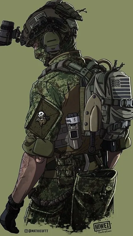 ai character: Special forces background