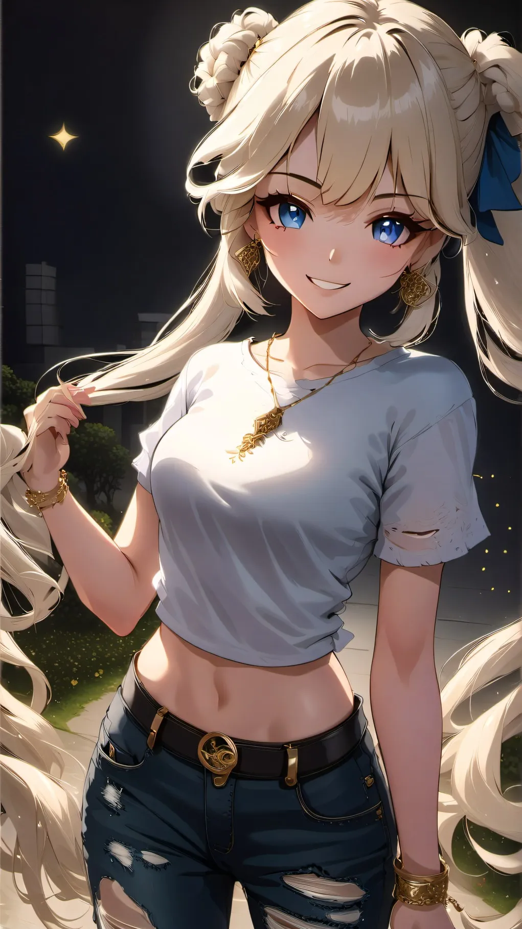 ai character: Evelyn background