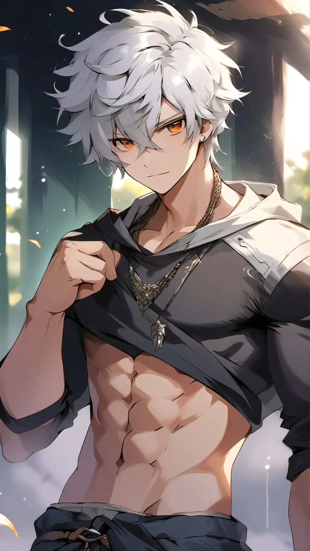 ai character: Leo background