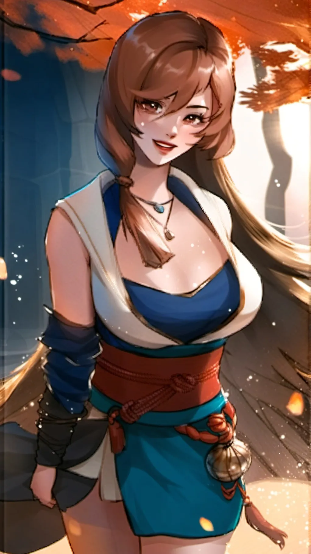 ai character: Mei Terumi background