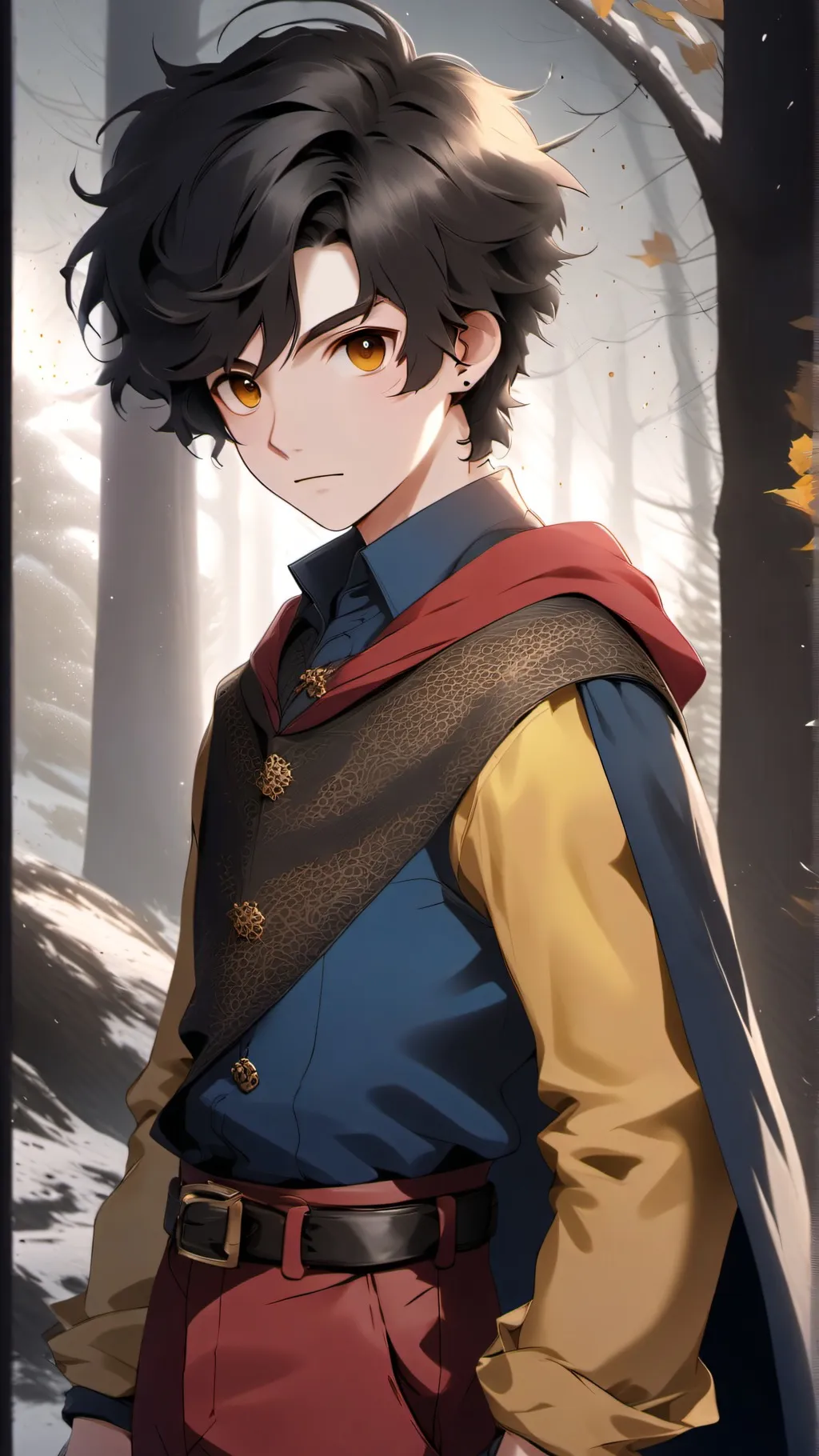 ai character: Snow-Whites Son🍎 background