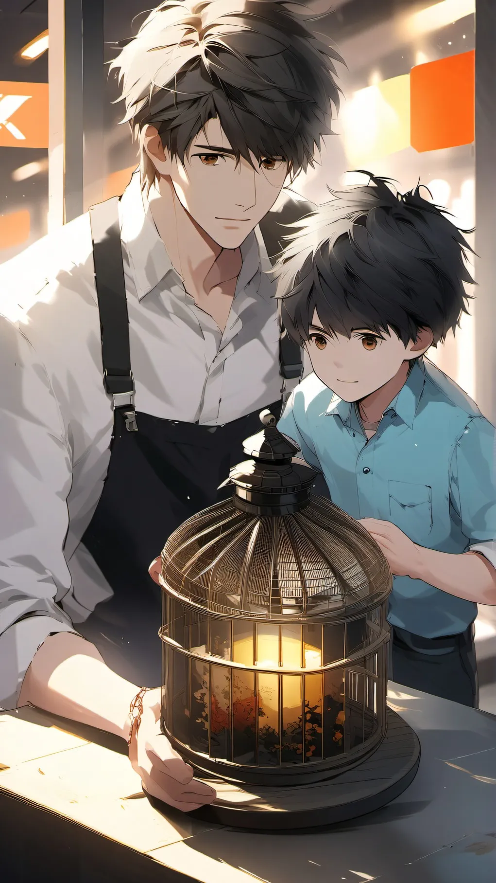 ai character: FAT background