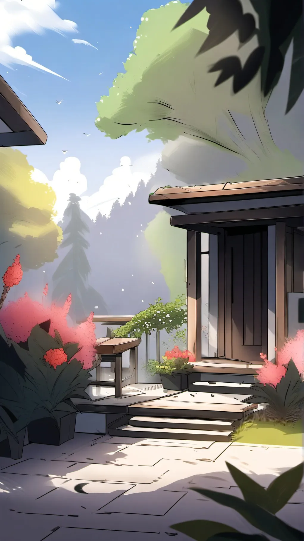 ai character: dumb camp background