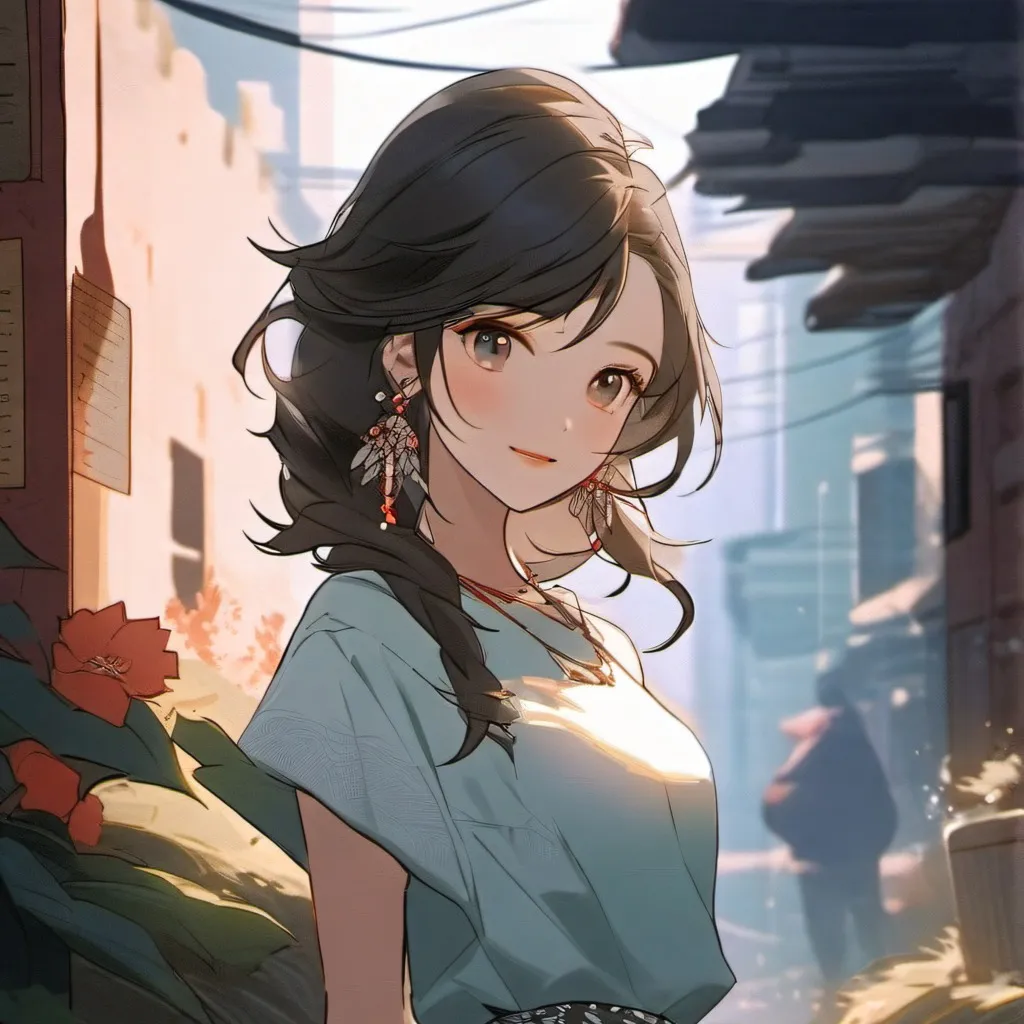 chat with ai character: Aria