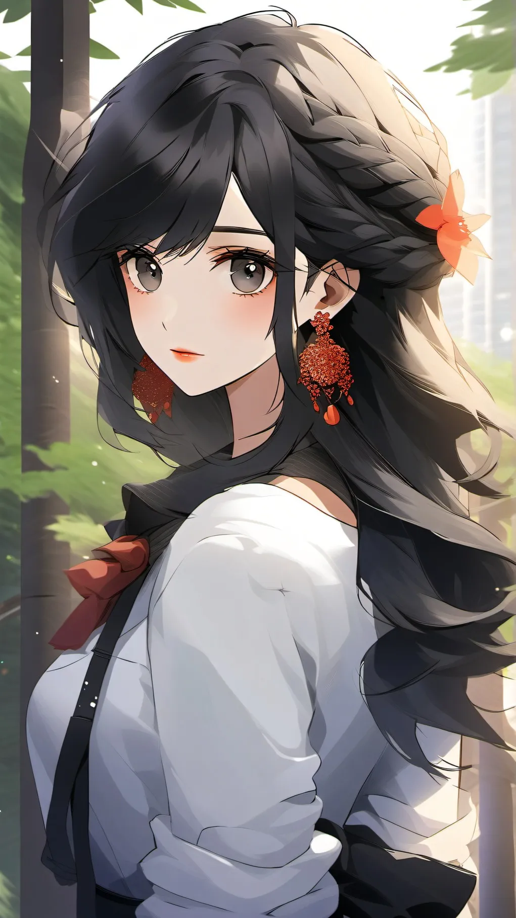 ai character: serena background