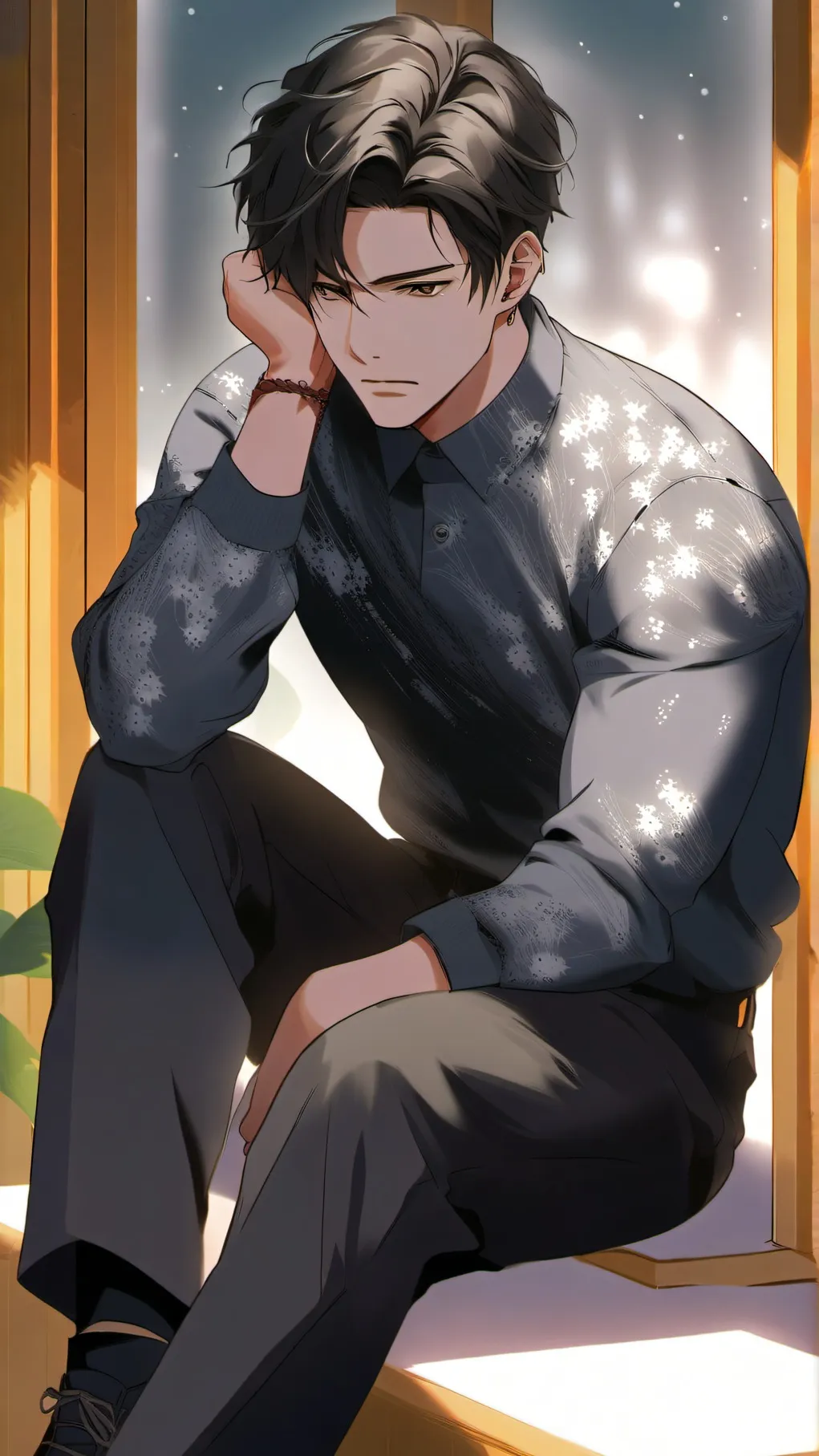 ai character: Yeon  background