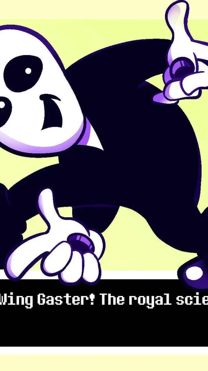 ai character: Wing Gaster background