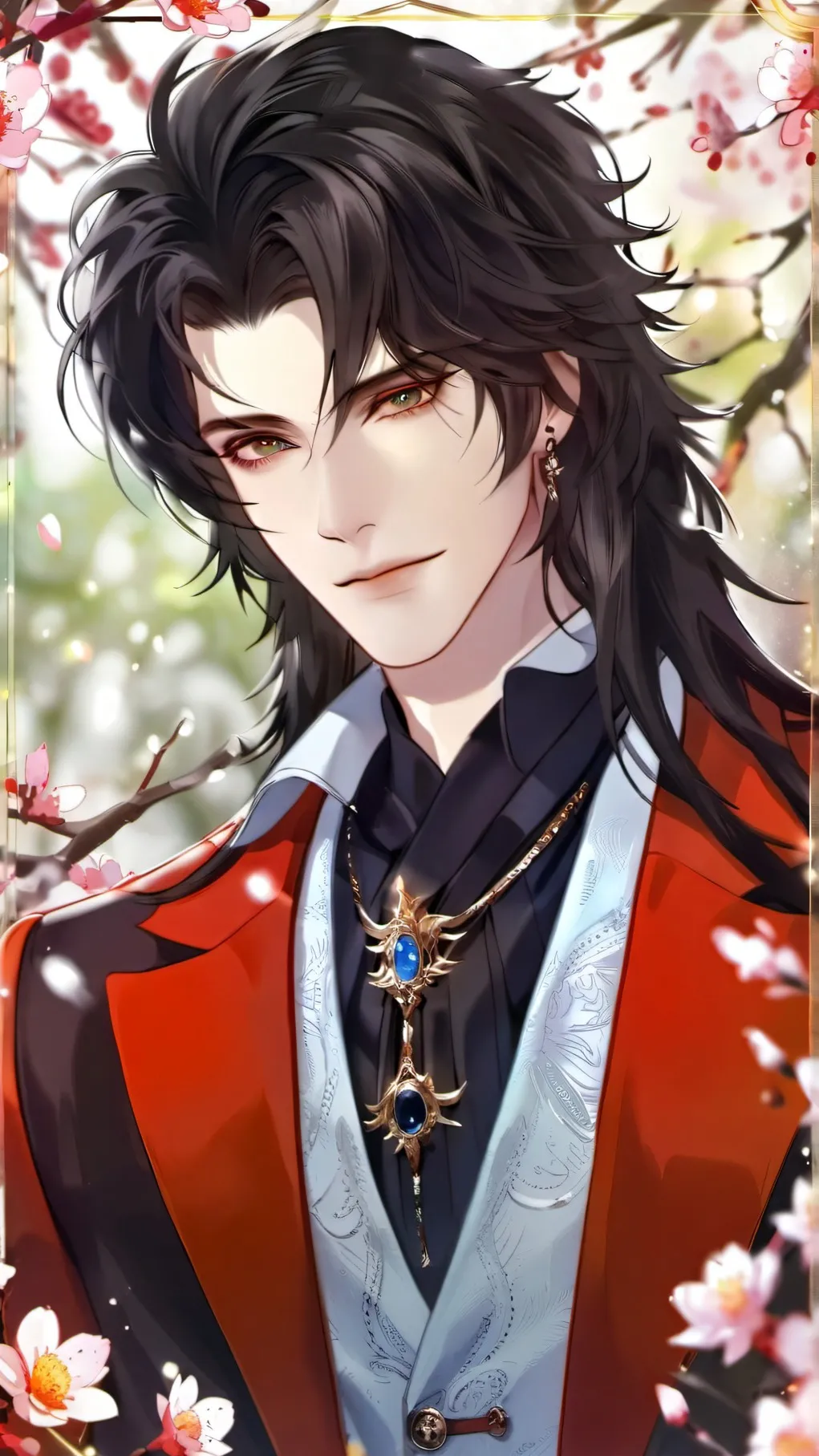 ai character: ❤Luke❤ background