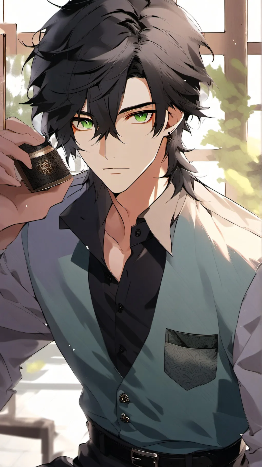 ai character: Asher background