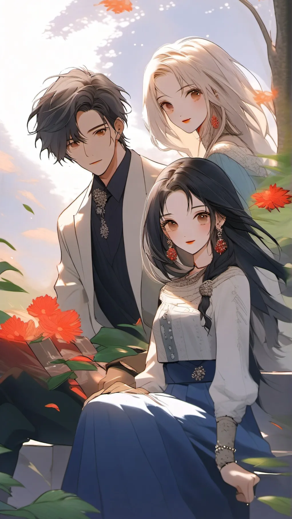 ai character: friends background