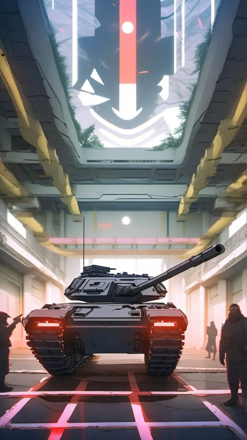 ai character: TANK(Squid Game)  background