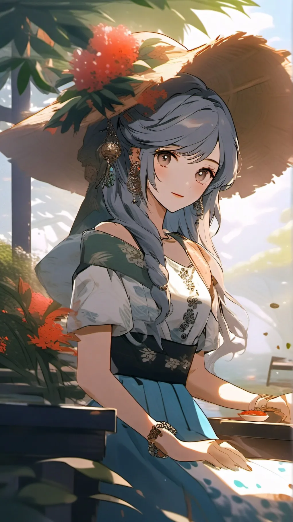 ai character: MHA new student  background