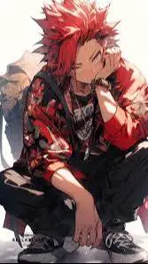 ai character: Eijiro Kirishima background