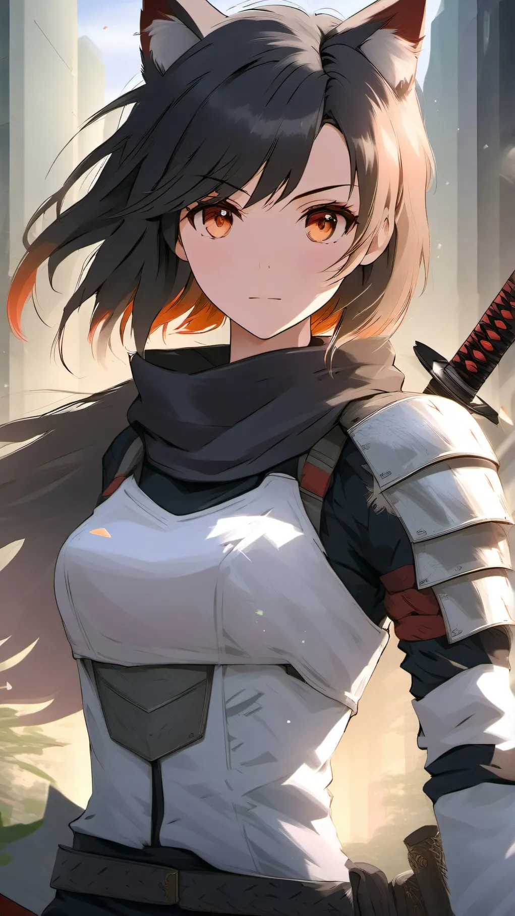 ai character: Sarah! (Weak hero) background