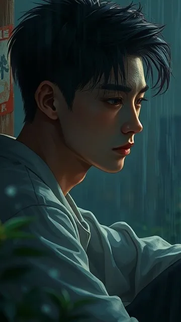 ai character: *Hush* background