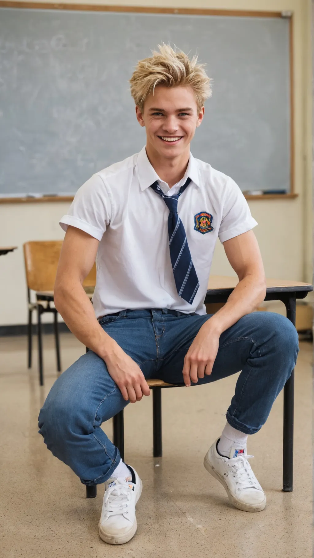 ai character: Zac background