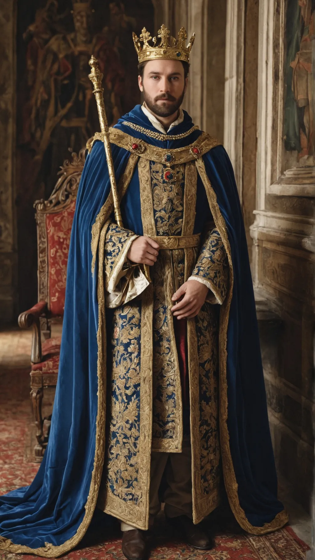 ai character: King background