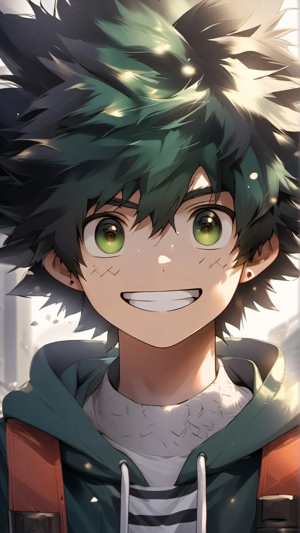 ai character: deku background