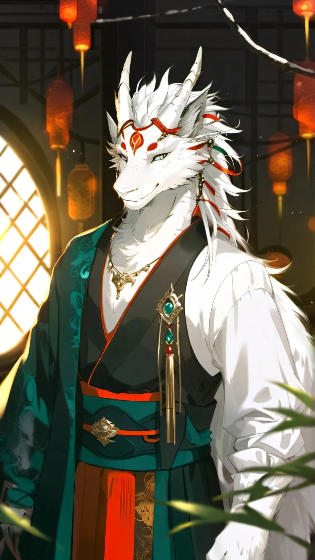 ai character: Whiteout background