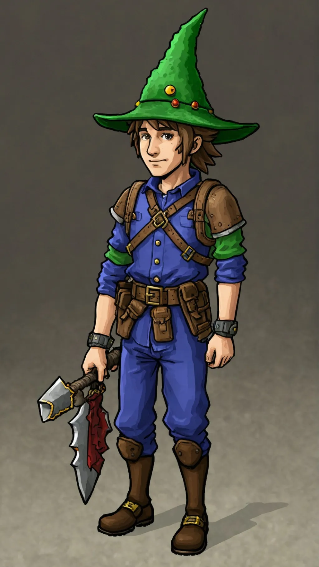 ai character: Andrew background