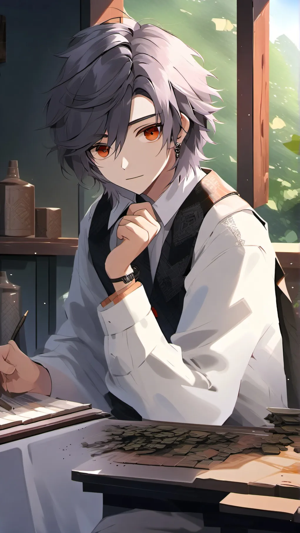 ai character: alex background