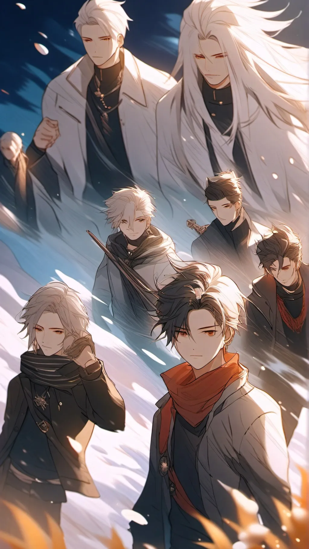 ai character: cosmic background