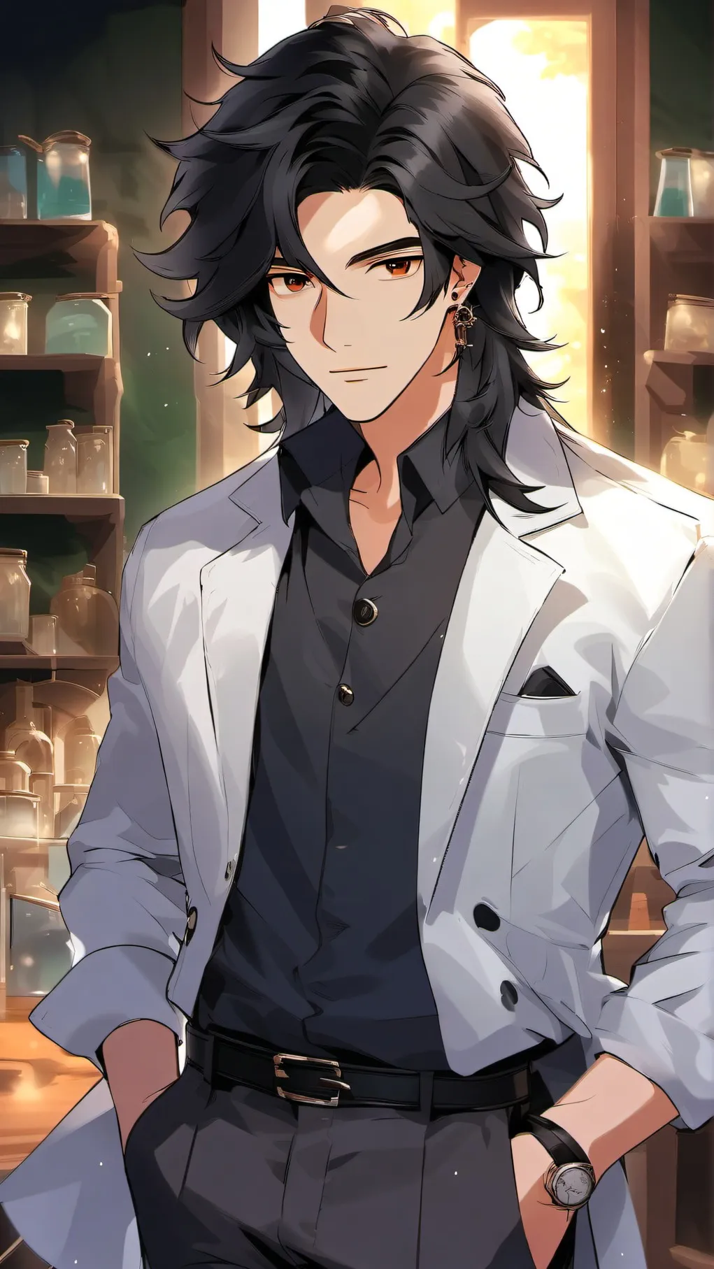 ai character: Alex background