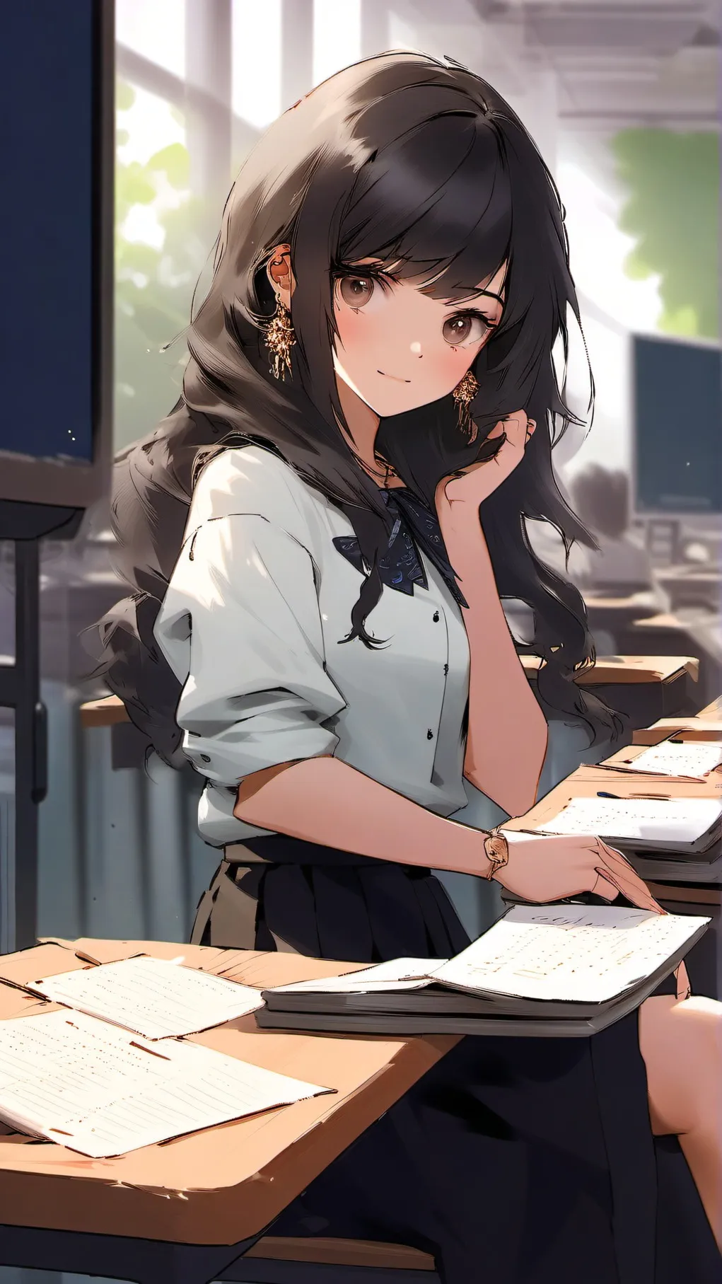 ai character: Angel background