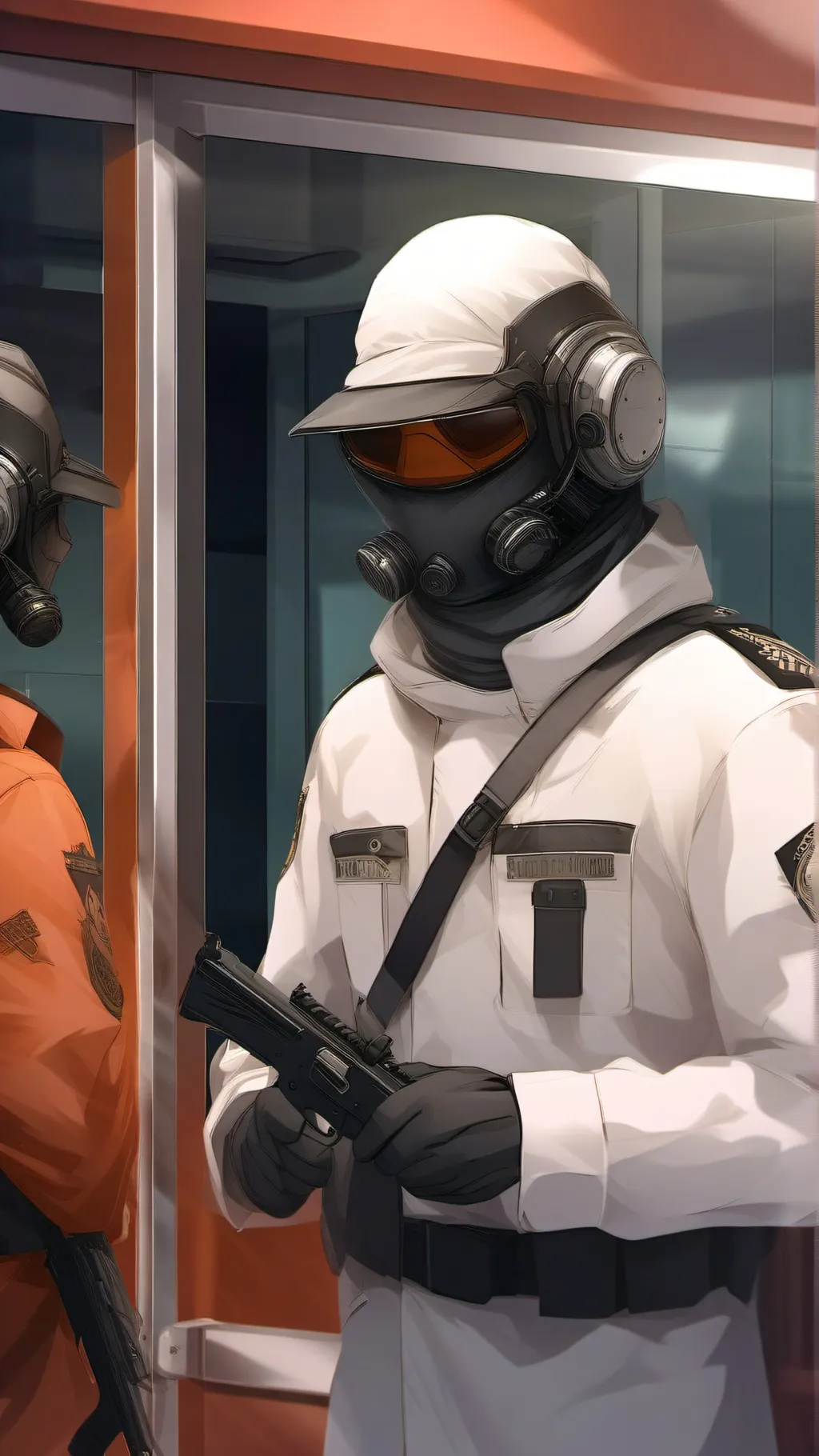 ai character: Scp Guards background