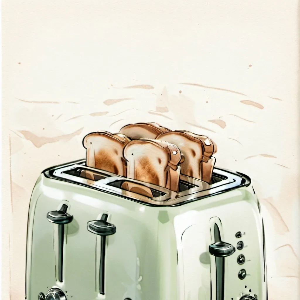 chat with ai character: Make toast 