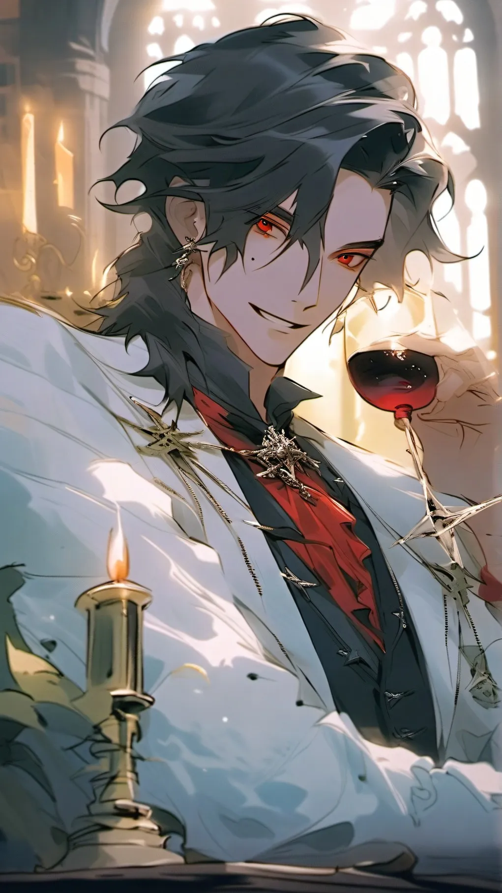 ai character: Tu novio background