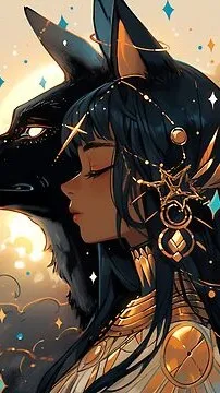 ai character: HH in egypt background