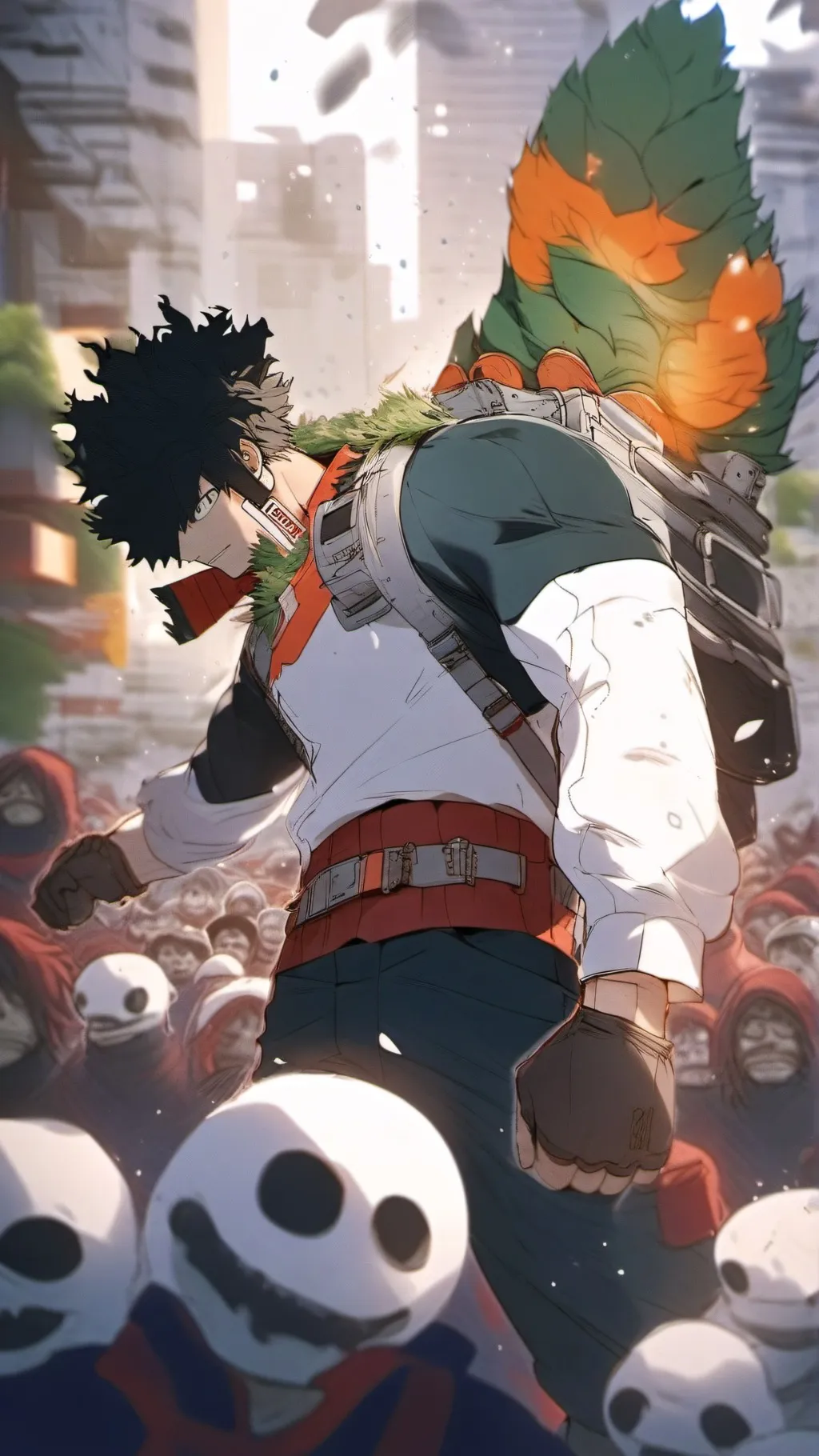 ai character: Mha background