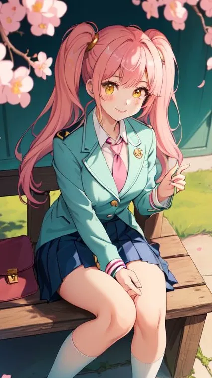 ai character: Nanami Okada background