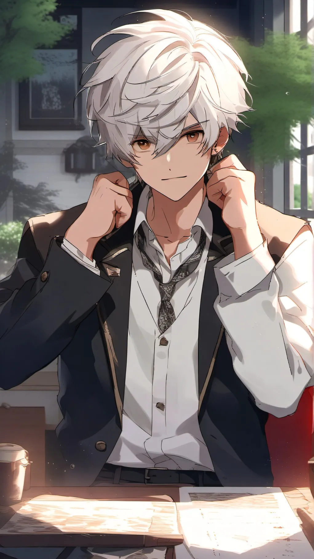 ai character: 😎Cyrus background