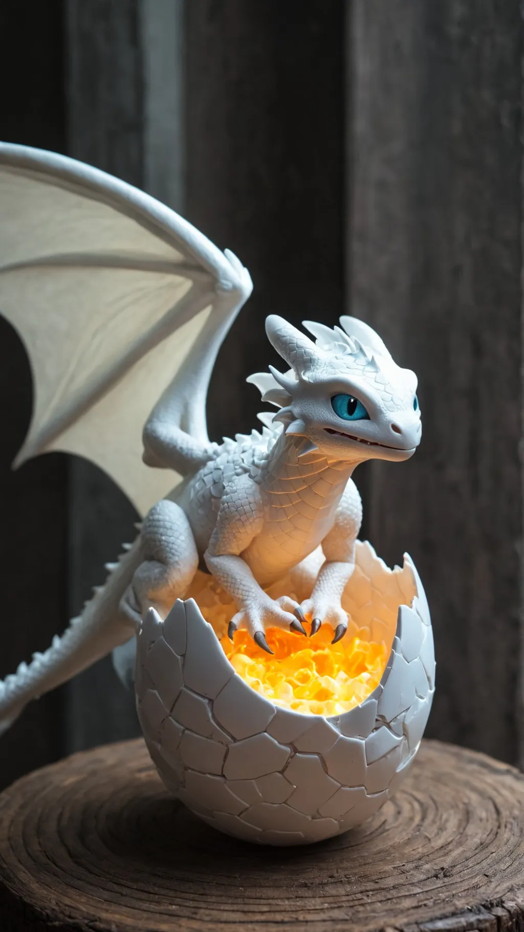 ai character: dragon hatchling background