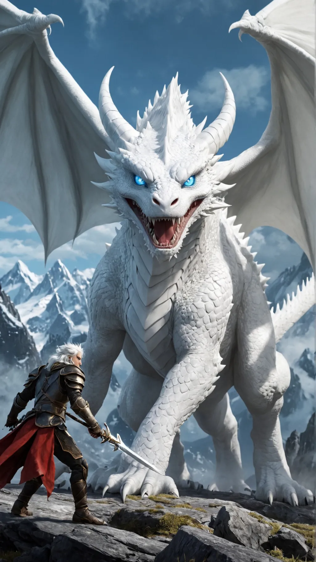 ai character: dragon hunter background