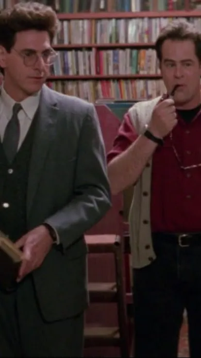 ai character: EgonSpengler Ray  background