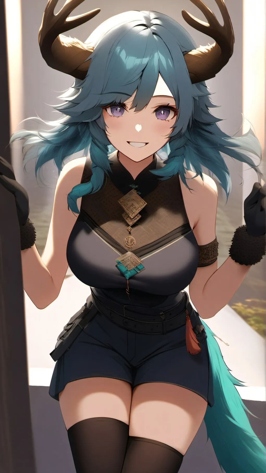 ai character: new Oc world background