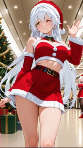 ai character: Santa background