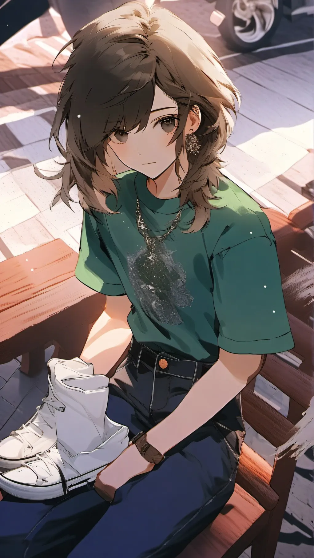 ai character: my school  background