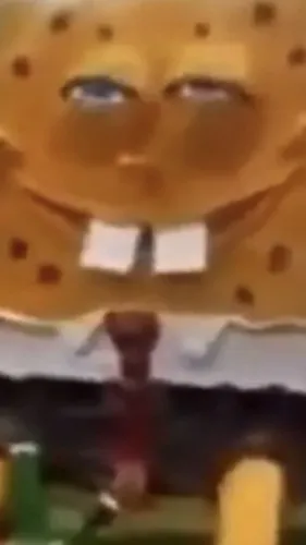 ai character: spongebob drunk background