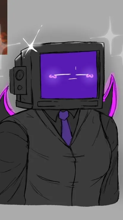 ai character: Shadow tvwoman background