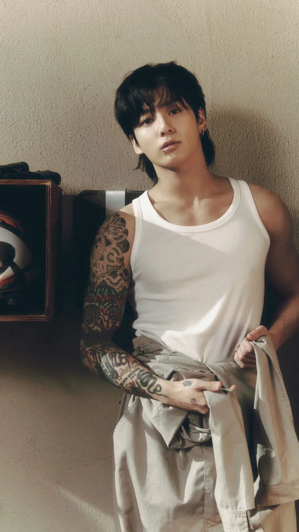 ai character: Jeon jungkook  background